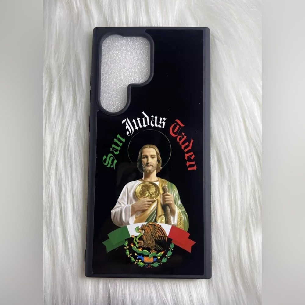 Printed Mexican San Juditas Tadeo Phone Case for iPhone/Samsung